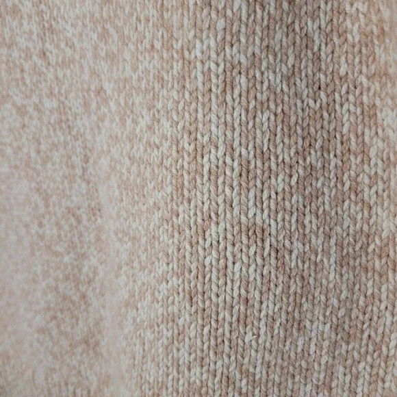 Madewell Womens Medium Tan Cowl Neck Sweater Vest Sleeveless Cutaway Merino Wool - Picture 6 of 8